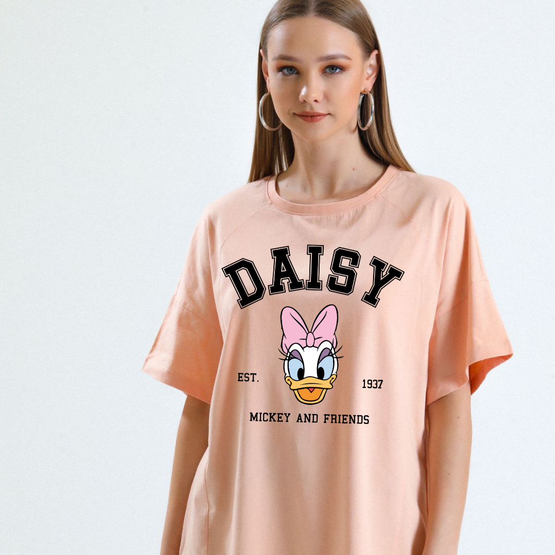 Unisex Oversized Daisy Tshirt