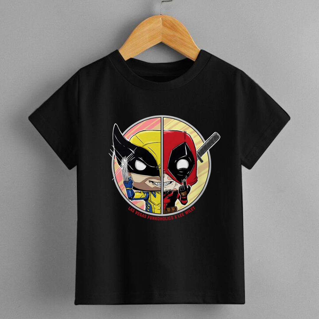 Unisex kid's t-shirt, T-shirt for kids, T-shirt for boys, Kids T-shirt, T-shirt for girls, T-shirt for baby, Deadpool & wolverine T-Shirt, Deadpool & wolverine T-Shirt for Kids, black T-Shirt for kidsKids T-shirt, kids Boys T-shirt , kids Girls T shirt, Baby T-shirt, kids clothing , boys clothing, Girls clothing, kids Baby t-shirt , kids Baby outfit, baby clothing , new born baby clothes, kids wear, children clothing, best children clothing online, best kids clothing online ,best boys clothing online,