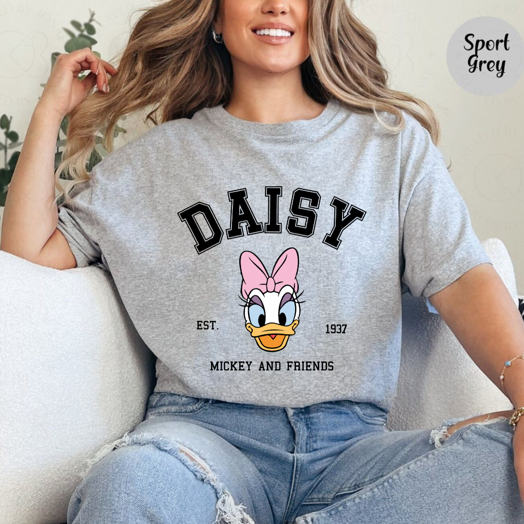 Unisex Oversized Daisy Tshirt