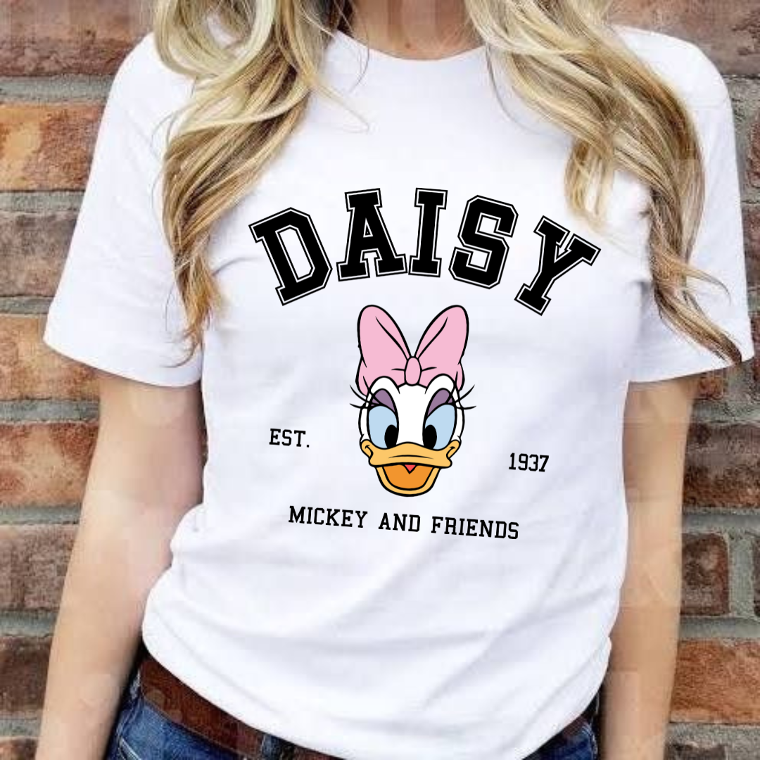 Unisex Oversized Daisy Tshirt