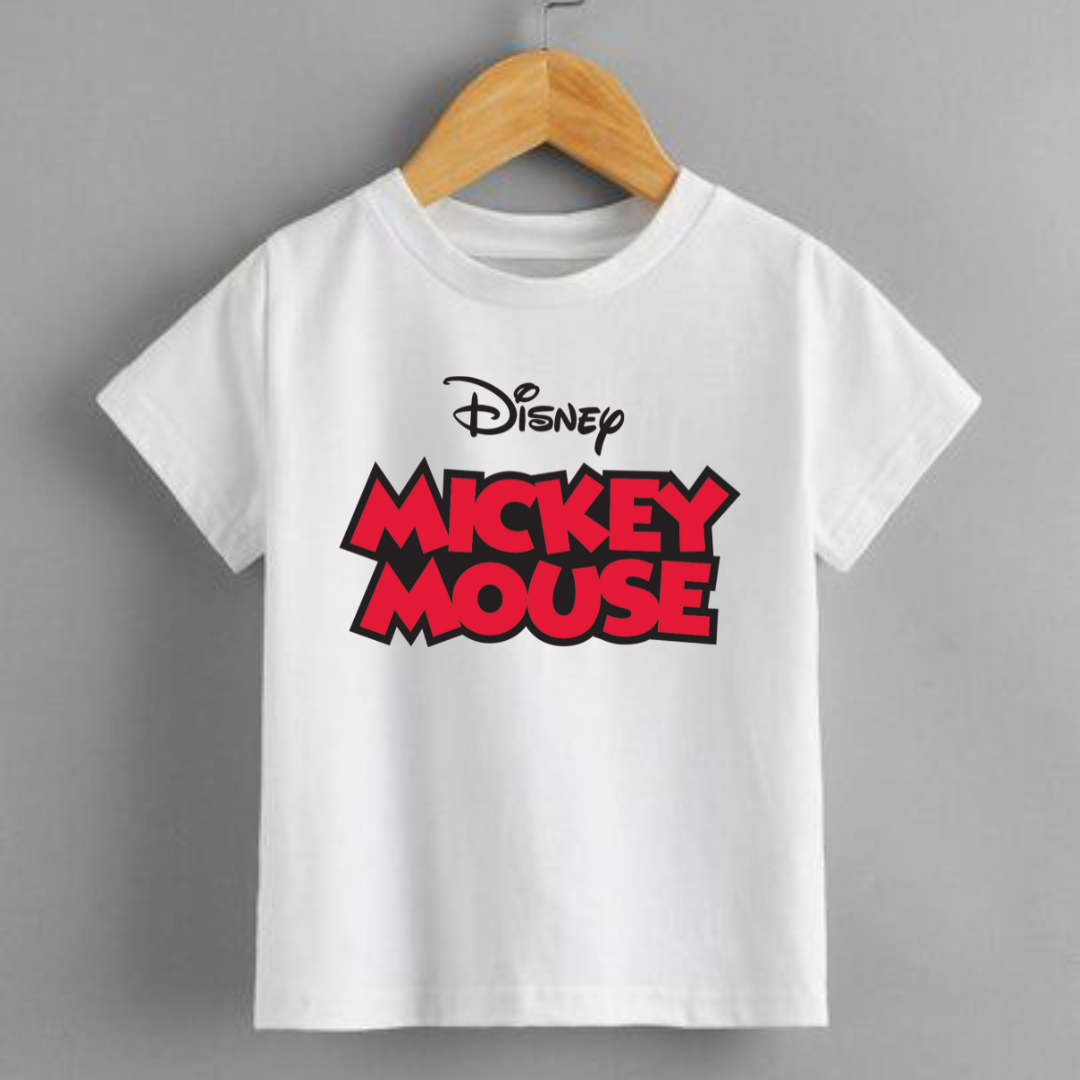 Unisex Kids Disney Mickey Mouse T-shirt| Kids T-shirt