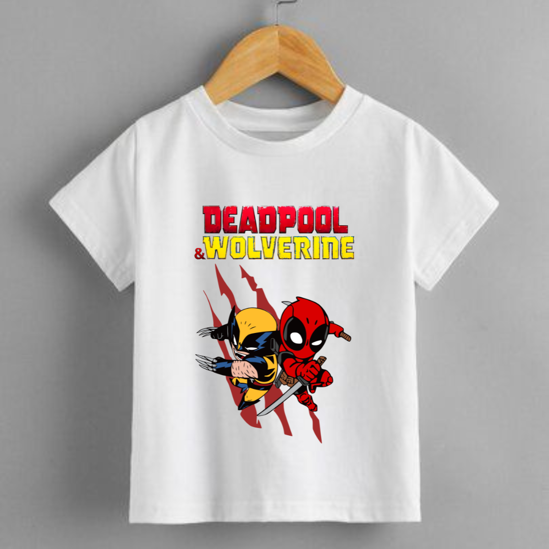 kids Boys T-shirt , kids Girls T shirt, Baby T-shirt, kids clothing , boys clothing, Girls clothing, kids Baby t-shirt , k, baby clothing , new born baby clothes, kids wear, children clothing, best children clothing online, best kids clothing online ,best boys clothing online, best girls' clothing online, best baby clothing online , whole sale kids t-shirt , premium kids t-shirt ,kids printed t-shirt, boys printed t-shirt, baby printed t-shirt, best kids t-shirt, Deadpool & wolverine kids tshirt white