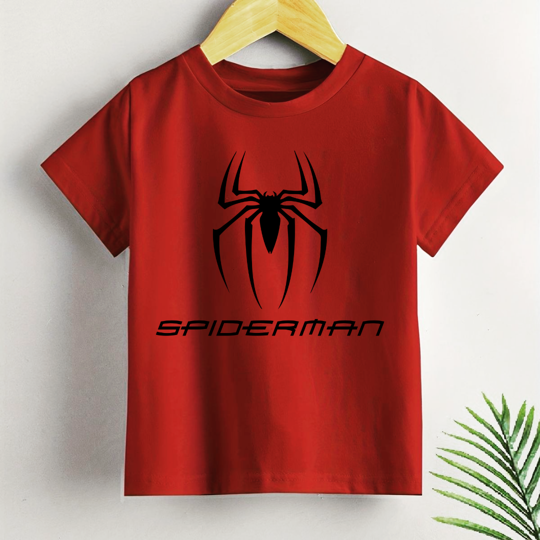 Unisex Kids Spider man Tshirt