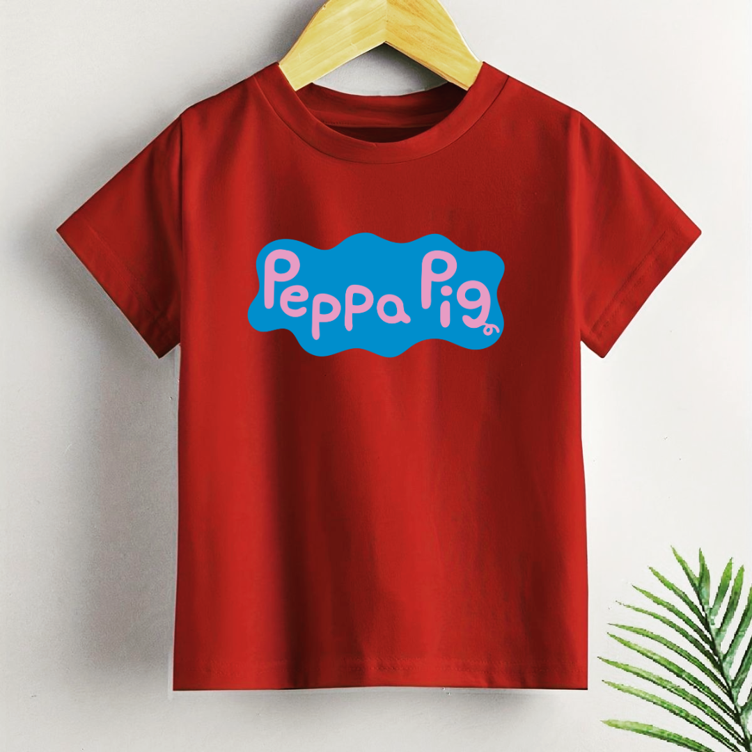Unisex Kids Peepa Pig Tshirt|Kids Tshirt