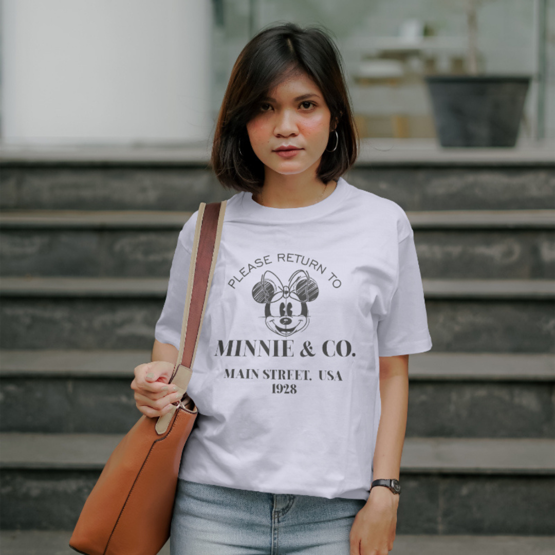 Unisex Oversized Minnie & co Tees