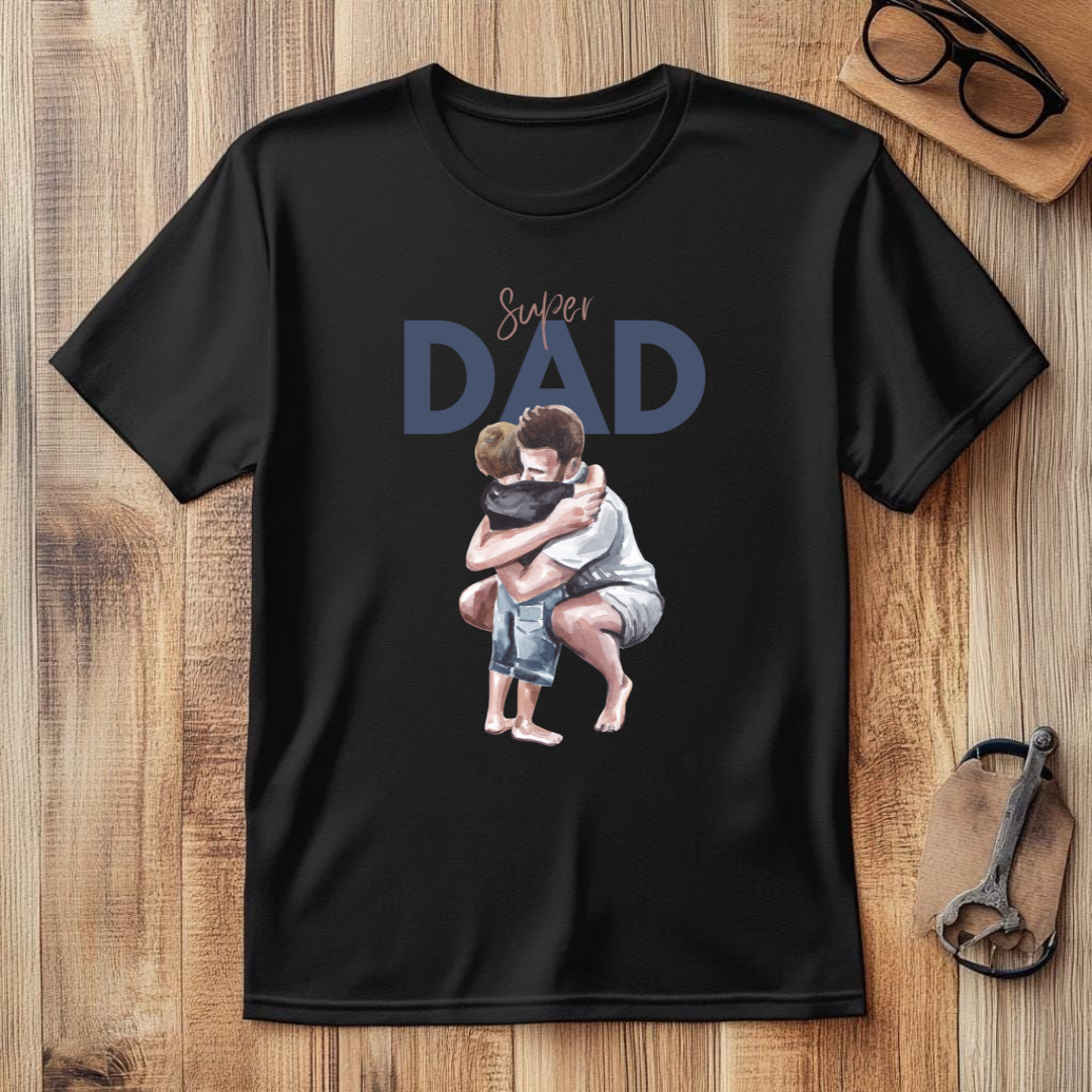 Regular Men's Super Dad Tshirt