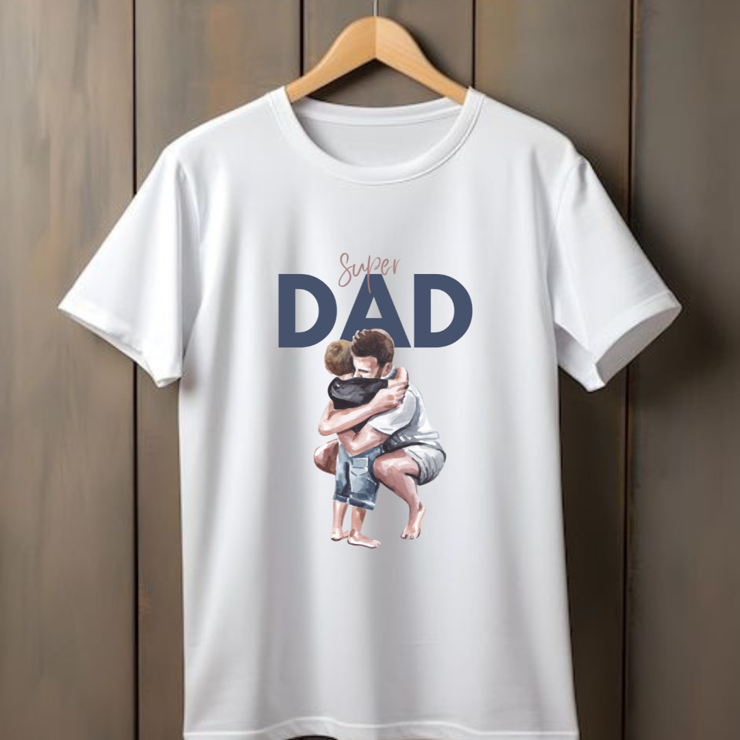 Regular Men's Super Dad Tshirt