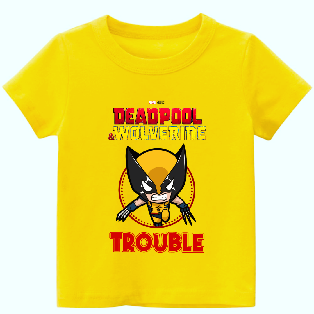 Unisex Kids Wolverine Troubler Tees