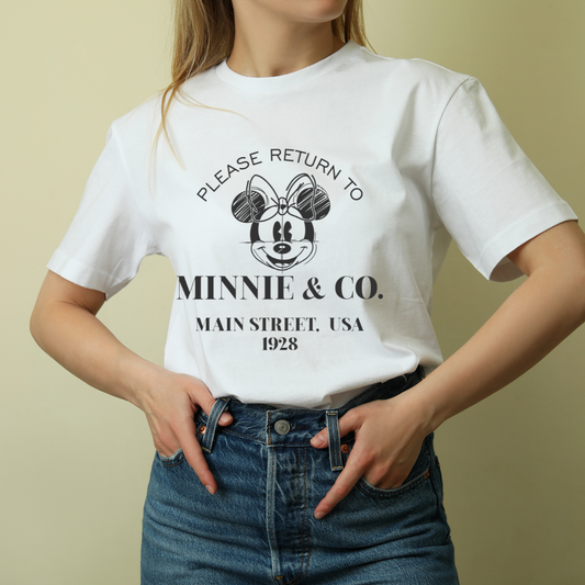 Unisex Oversized Minnie & co Tees