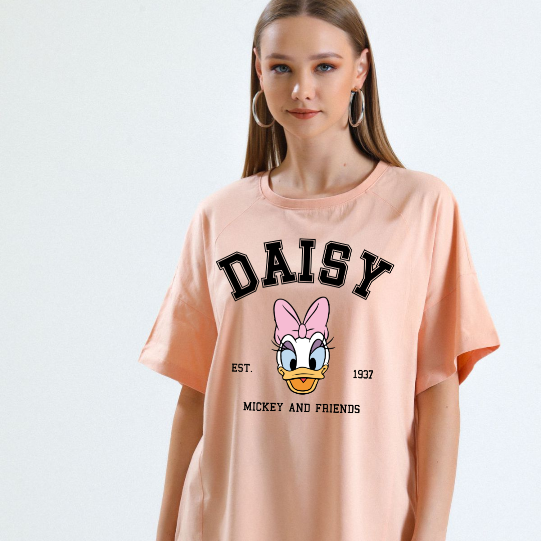 Unisex Oversized Daisy Tees