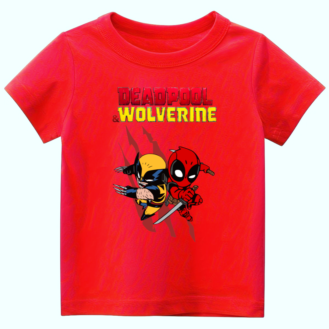 kids Boys T-shirt , kids Girls T shirt, Baby T-shirt, kids clothing , boys clothing, Girls clothing, kids Baby t-shirt , k, baby clothing , new born baby clothes, kids wear, children clothing, best children clothing online, best kids clothing online ,best boys clothing online, best girls' clothing online, best baby clothing online , whole sale kids t-shirt , premium kids t-shirt ,kids printed t-shirt, boys printed t-shirt, baby printed t-shirt, best kids t-shirt, Deadpool & wolverine kids tshirt red tshirt