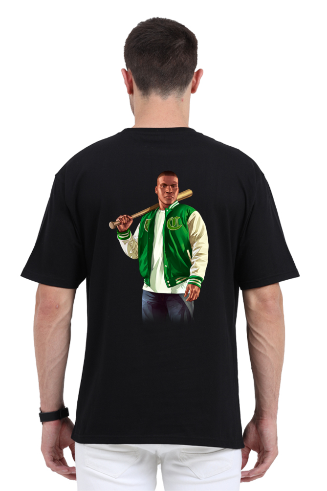 Unisex Oversized GTA V Franklin T-shirt