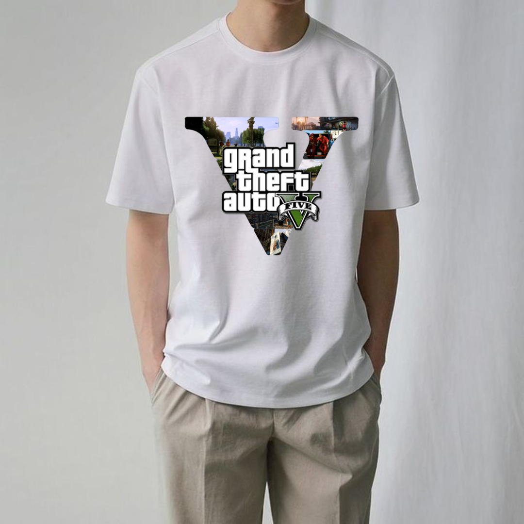 Unisex Oversized GTA Five T-shirt