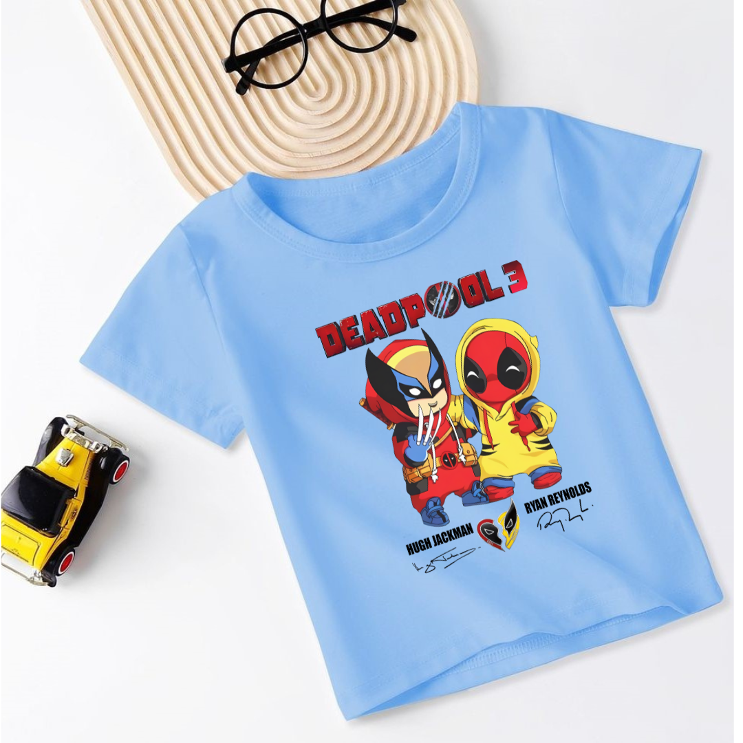 Unisex kids Deadpool & wolverine United Tshirt | kids Tshirt