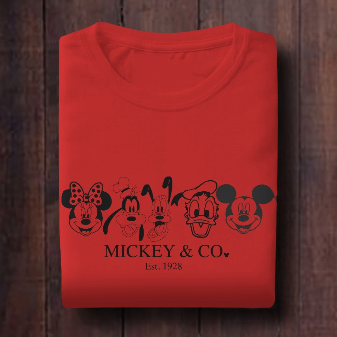 Unisex Oversized t-shirt Mickey & co