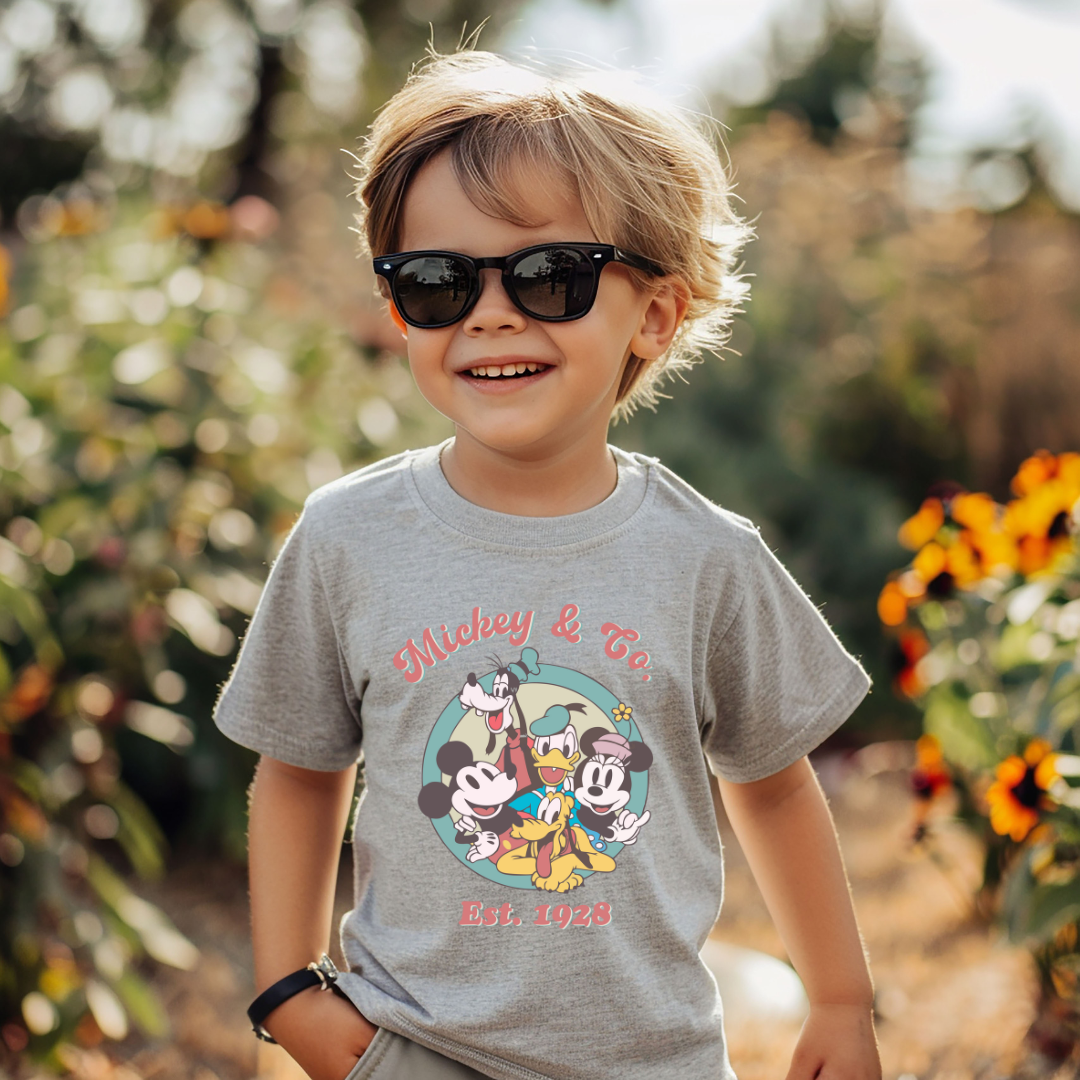 Unisex Kids t shirt disney & co