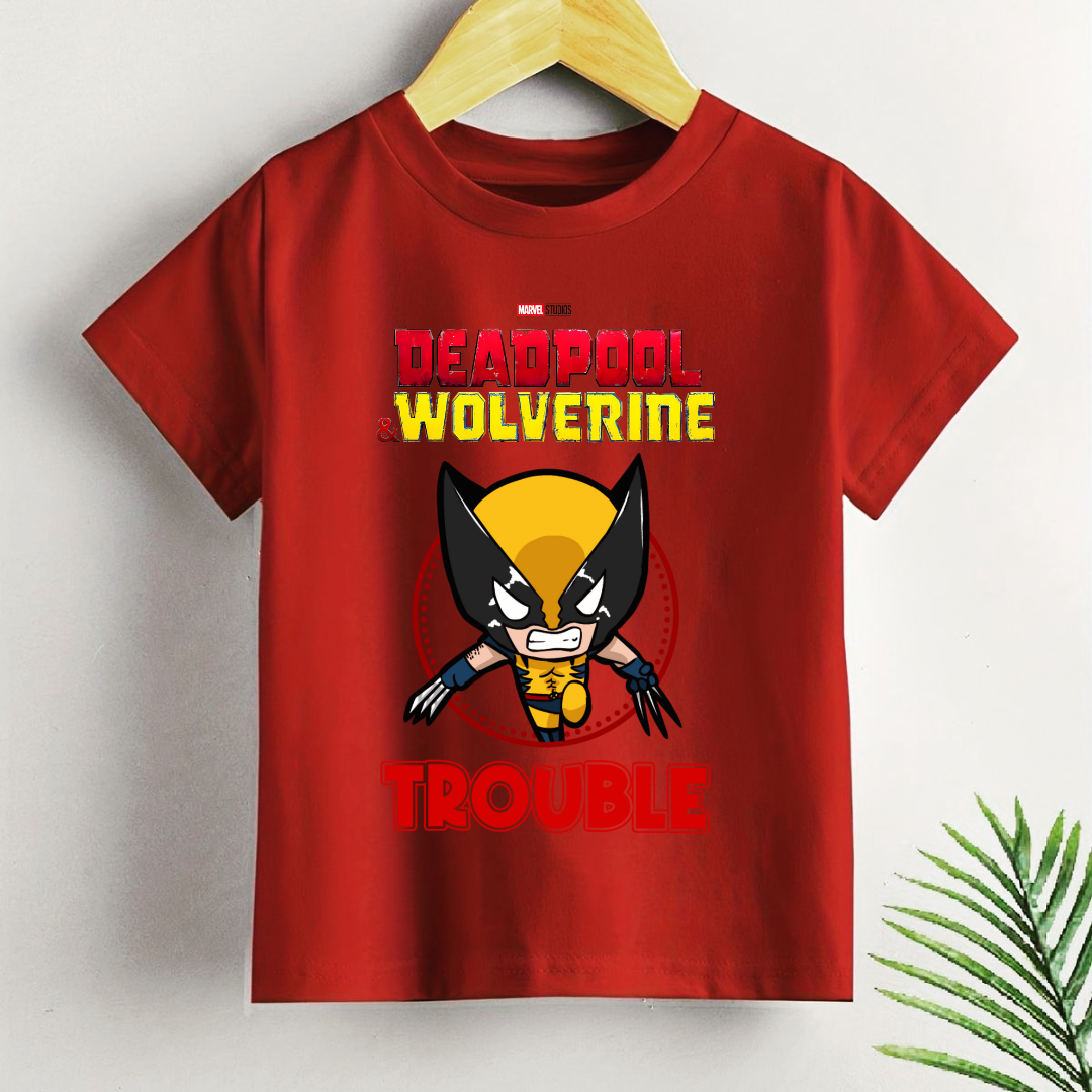 Unisex Kids Wolverine Troubler Tees