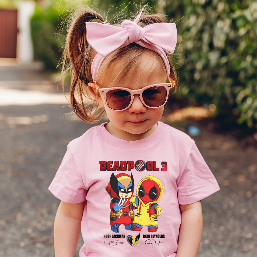 Unisex kids Deadpool & wolverine United Tshirt | kids Tshirt