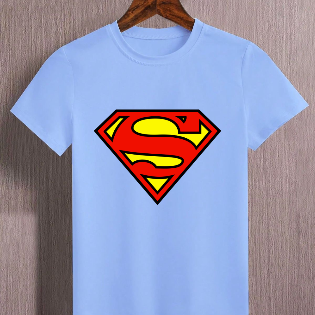 Unisex Kids Superman Tees