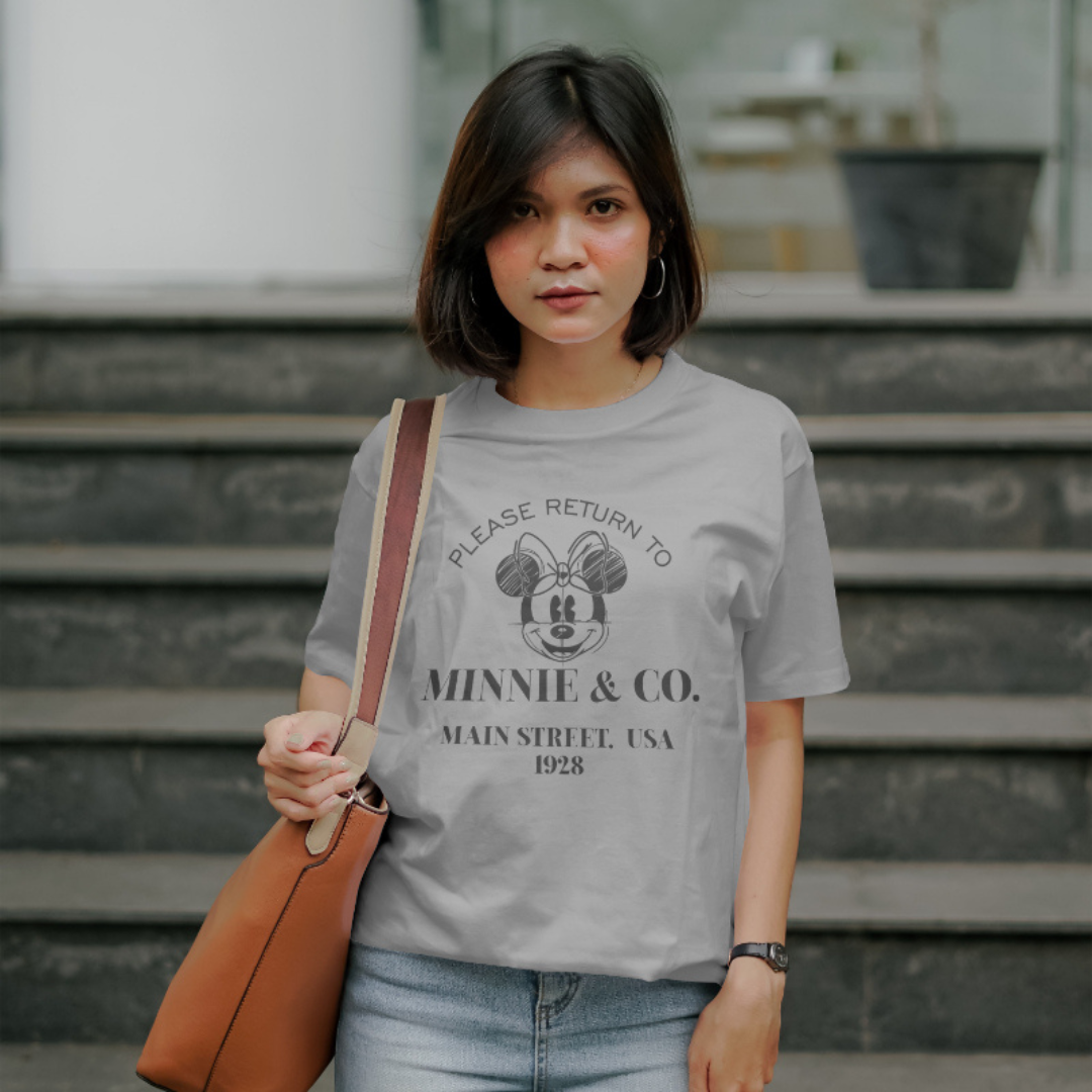 Unisex Oversized Minnie & co Tees