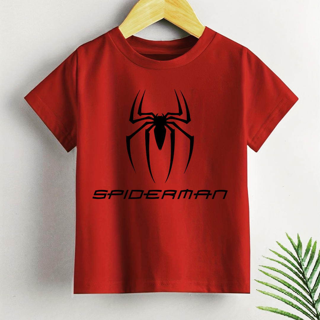 Unisex Kids Spider man Tees