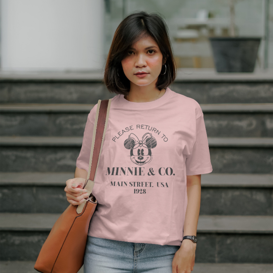 Unisex Oversized Minnie & co Tees