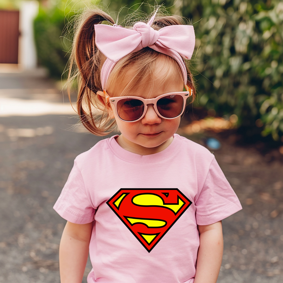 Unisex Kids Superman Tees