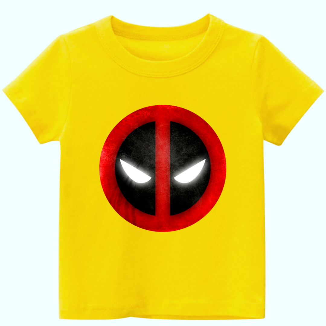 Unisex Kids Deadpool Tshirt| Kids Tshirt