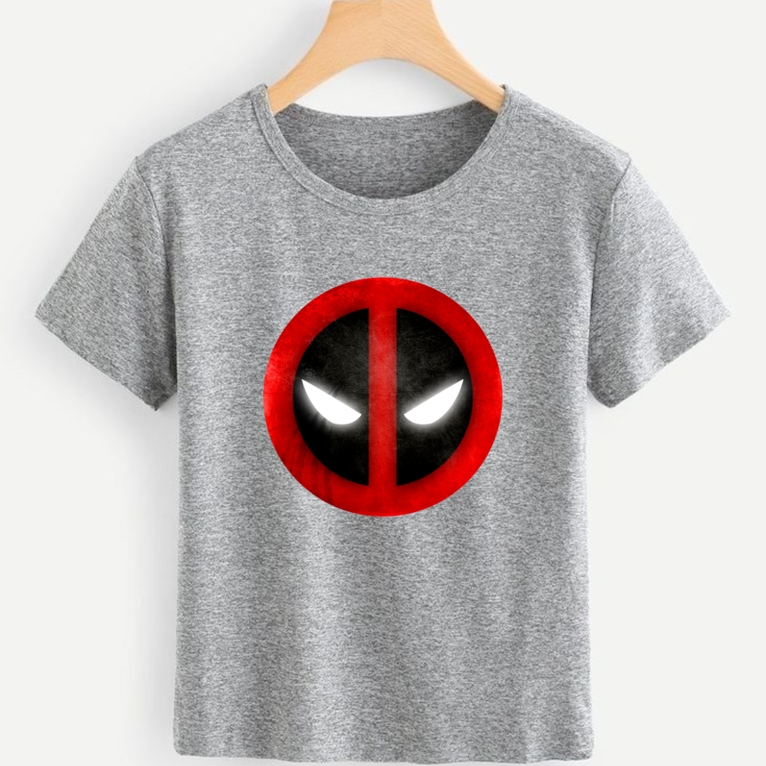 Unisex Kids Deadpool Tshirt| Kids Tshirt