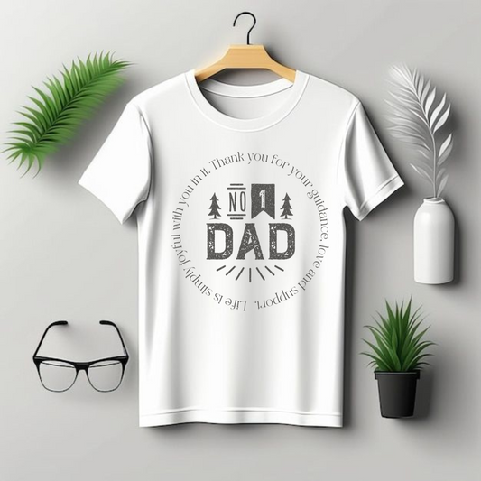 Regular Men's Dad No 1 Tees