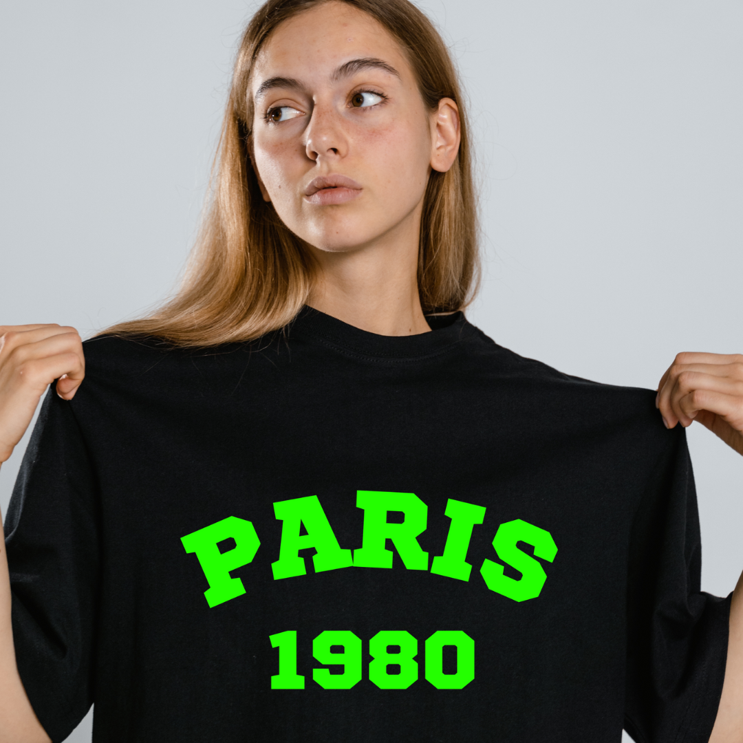 Unisex Oversized Paris T-shirt