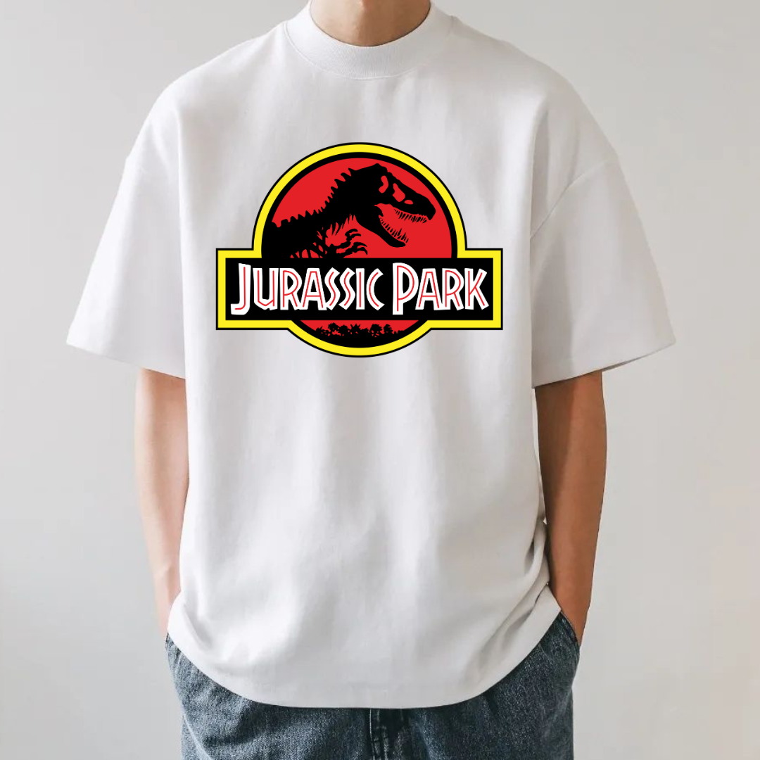 Unisex Oversized Jurassic Park Tees