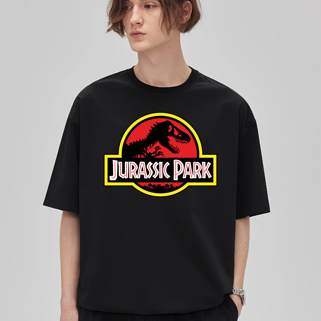 Unisex Oversized Jurassic Park Tees