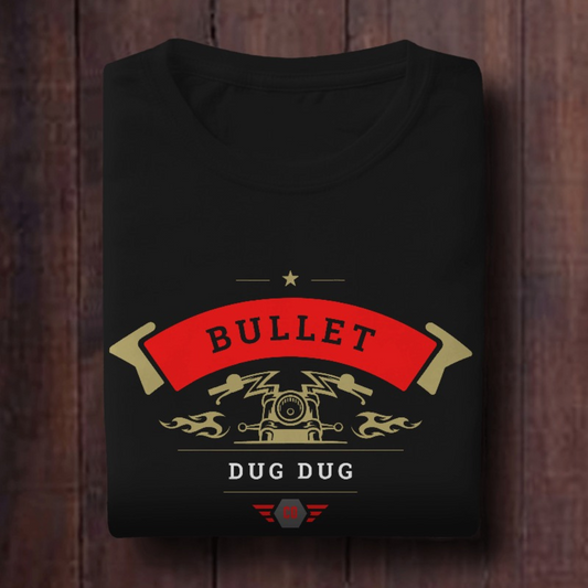 Unisex Oversized T-shirt Bullet dug dug